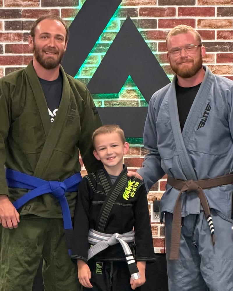 Kids martial arts class at Gracie Hernando